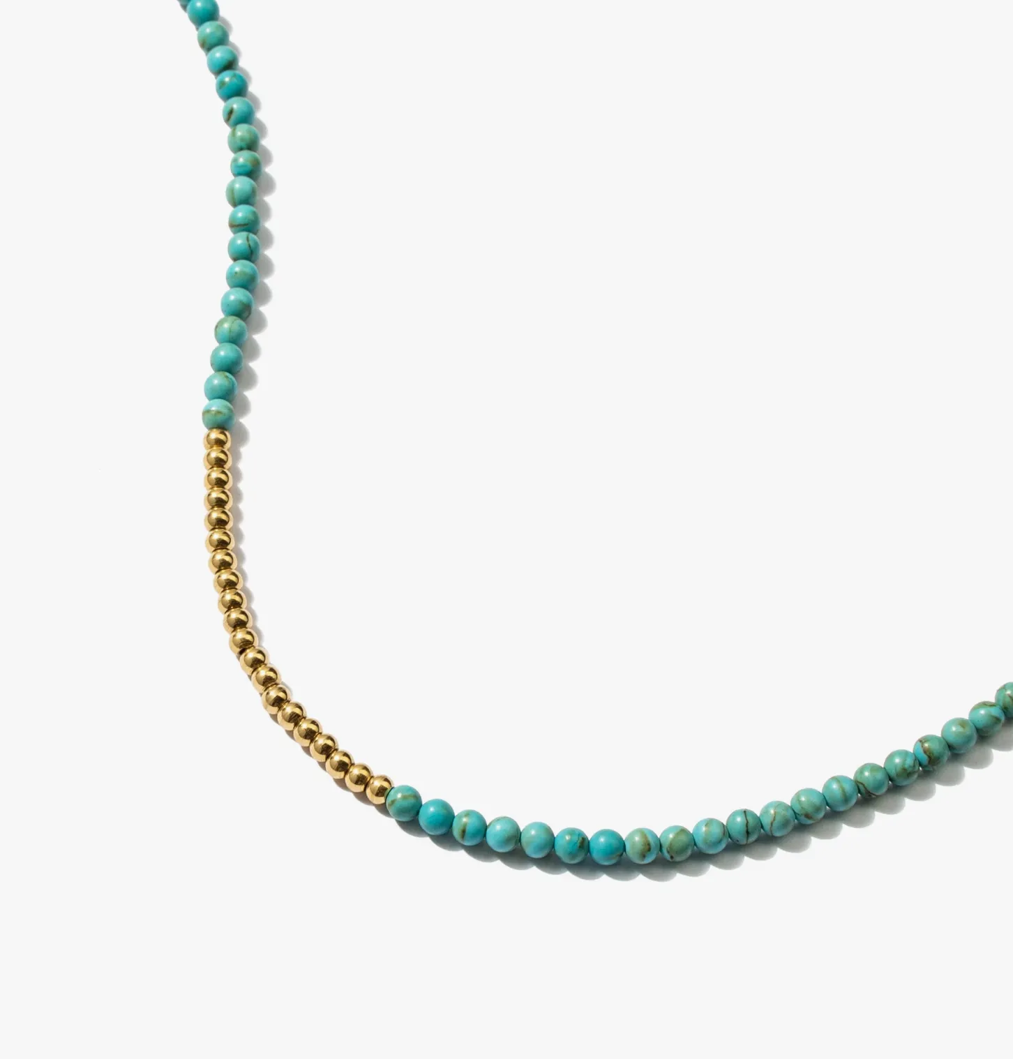 Turquoise Bead Necklace