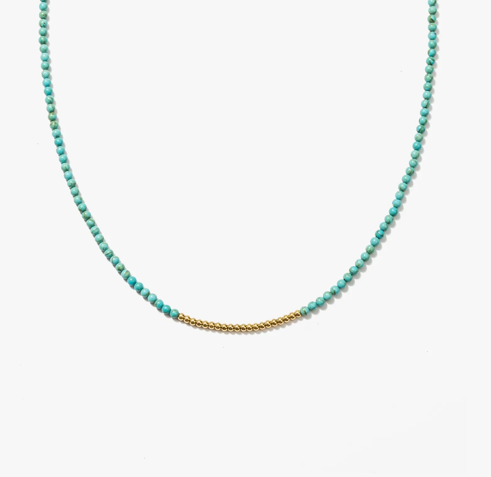 Turquoise Bead Necklace