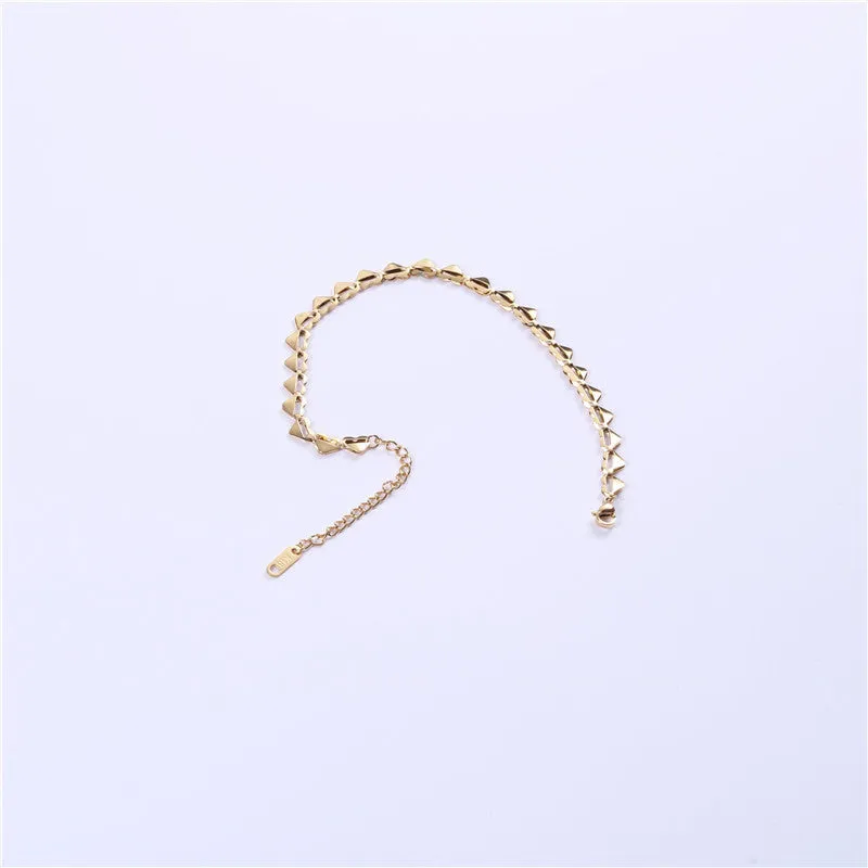 Women's Minimalist Titanium Steel Anklet