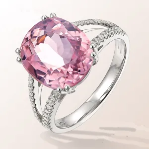 Zhen Fashion Engagement Ring - Gems